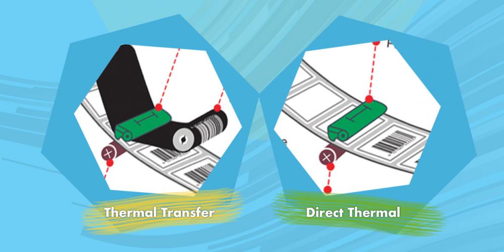 Thermal Transfer Printing vs Direct Thermal Printing